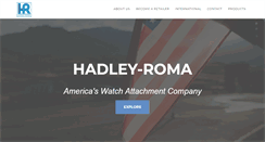 Desktop Screenshot of hadleyroma.com